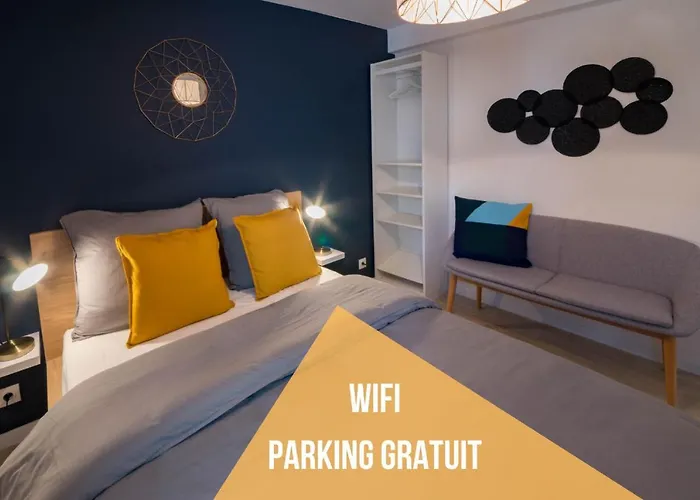 Appartement Cosy - Parking - Wifi - Buanderie - Jardin